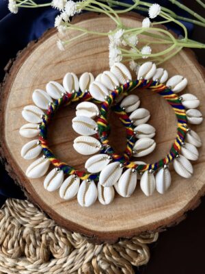 Cowrie Bangles Multi