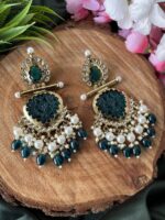 Sanam Jhumka Turquoise