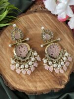 Sanam jhumka pink