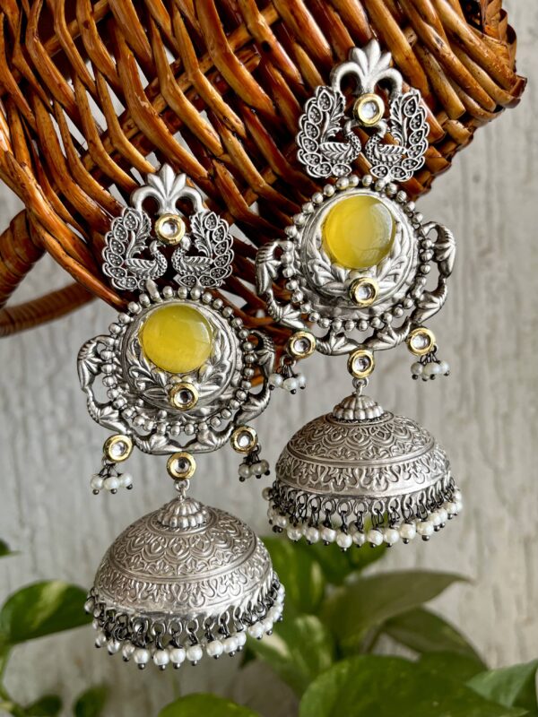 Benazir Earrings Yellow