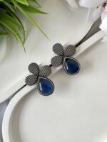 Phillauri Brass Earrings Blue